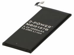 2-Power MBI0187B mobile phone spare part Battery Black (Smartphone Battery 4.4V 3000mAh)