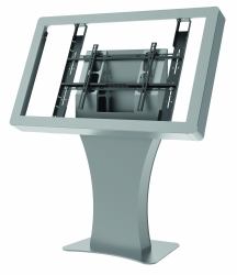 Peerless KILH549-S-EUK signage display enclosure (KILH549-S-EUK - Single Kiosk 49" Silver)
