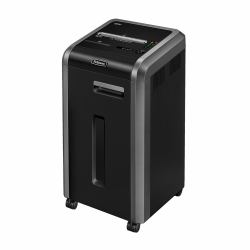 Fellowes 225Ci distruggi documenti Triturazione incrociata 65 dB 24 cm Nero, Argento (225CI SHREDDER CROSS CUT 230V EU/UK)