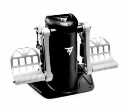 Thrustmaster TPR: Pendular Rudder (Tpr Rudder Black, Silver Usb - Flight Sim Analogue Pc - Warranty: 12M)