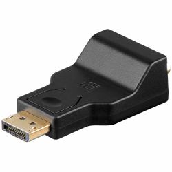 Goobay 63489 adattatore per inversione del genere dei cavi DisplayPort VGA Nero (goobay DisplayPort adapter)