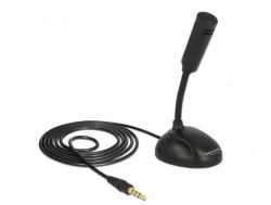 DeLOCK 65872 microfono Nero Microfono per cellulare/smartphone (DeLOCK - mikrofon)