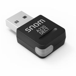 Snom A230 1880 - 1900 MHz Nero (A230 DECT DONGLE - .)