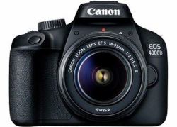 Canon EOS 4000D + EF-S 18-55mm III Kit fotocamere SLR 18 MP 5184 x 3456 Pixel Nero (EOS 4000D Kit + EF-S 18-55 - DC III)