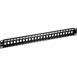 Trendnet TC-KP24 pezzo di pannello 1U (TRENDnet 24-Port Blank Keystone 1U Patch Panel)