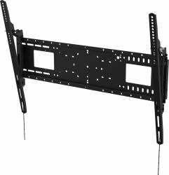 Vision VFM-W8X6T signage display mount 2.29 m [90"] Black (Display wall mount - heavy duty - fits display 47 to 90" with VESA sizes up to 800 x 600 Â 12 degree tilting Â suits interactive fla...