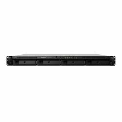 Synology RackStation RS1619XS+ NAS/storage server Rack [1U] Intel® Xeon® D D-1527 8 GB DDR4 0 TB DiskStation Manager Black (SYNOLOGY RACKSTATION NAS-SERVER,RS1619xs+ 4-BAY)
