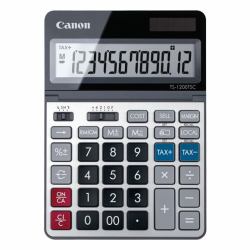 Canon TS-1200TSC calcolatrice Desktop Calcolatrice di base Metallico (TS-1200TSC DBL EMEA - DESKTOP CALCULATOR)