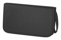 Hama Nylon Wallet 64 Cd (CD/DVD/BLU-RAY WALLET 64 BLACK)