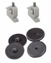Rexel Punzoni e Dischi di Ribattitura per Perforatore HD2300X (Rexel 2101631 HD2300X 2 Pins 4 Discs)