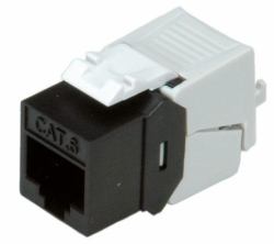 ROLINE Keystone Jack SLIM (KEYST KAT6/KL.E.UNGESCHIRMT - WERKZEUGLOS.SLIM.SW)