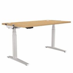 Fellowes Levado Legno naturale (Fellowes Levado Silver Desk Base and Maple Worktop 1400mm)