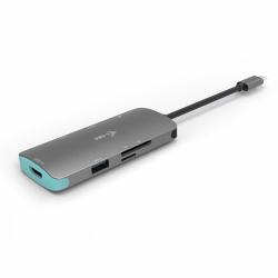 i-tec Metal USB-C Nano Dock 4K HDMI + Power Delivery 100 W 