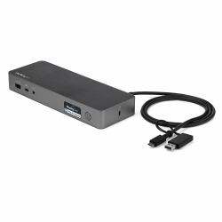 StarTech.com Docking station USB-C e USB-A - Docking station universale per portatili, doppio 4K ...