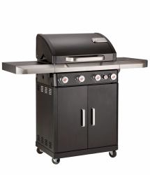 LANDMANN 12231 barbecue per l'aperto e bistecchiera Grill Gas Zona cottura Acciaio inossidabile (LANDMANN REXON 4.1 GAS BBQ)