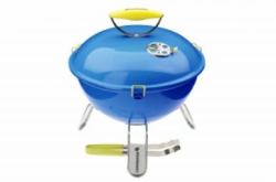 LANDMANN 31381 barbecue per l'aperto e bistecchiera A legna Kettle Blu (PICCOLINO PORTABLE BARBECUE AZURE)