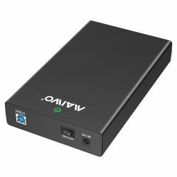 maiwo K3568A contenitore di unità di archiviazione Box esterno HDD/SSD Nero 2.5/3.5" 