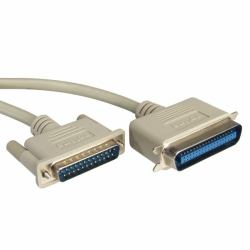 ROLINE Parallel Printer Cable, DB25 M - C36 M 1.8 m cavo parallelo Grigio (PARALLELDRUCKERKABEL.1.8M - )