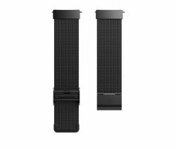 Fitbit FB-166MMBK accessorio indossabile intelligente Band Nero Acciaio inox 
