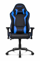 AKRacing SX Sedia da gaming per PC Sedia tappezzata Nero, Blu (CORE SX BLACK/BLUE - )