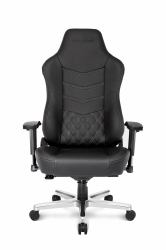 AKRacing Onyx Deluxe sedia da ufficio e computer Seduta imbottita Schienale imbottito (OFFICE ONYX DELUXE BLACK - LEATHER)
