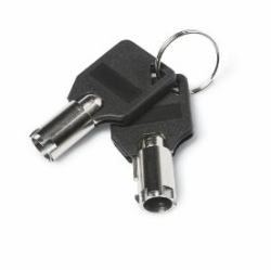 Dicota D31701 accessorio per il blocco dei cavi Chiave Nero (MASTERKEY FOR SECUR CABLE LOCK - 3 EXCHANG HEADS FITS ALL SLOTS)
