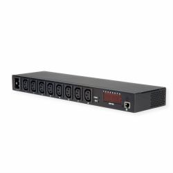 VALUE 19.99.3420 power distribution unit [PDU] 8 AC outlet[s] 1U Black (Power Distribution Unit [Pdu] - 8 Ac Outlet[S] 1U Black - Warranty: 12M)