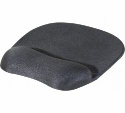 Hypertec 190469-HY tappetino per mouse Nero ([Available whilst stock last - Alt 62384] HypertecLite Mouse Pad with Wrist Rest - Black. Supplied by Hypertec. [1Year warranty])