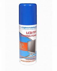 Esperanza ES101 kit per la pulizia Schiuma per la pulizia dell'apparecchiatura LCD/TFT/Plasma 100 ml (Equipment Cleansing Kit - Lcd/Tft/Plasma Equipment - Cleansing Foam 100 Ml - Warranty: 12M)