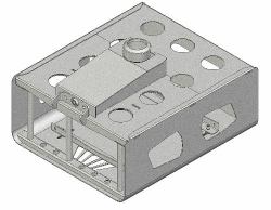 Unicol PGS custodia per proiettore Nero (GUARDBOX ANTI-THEFT ENCLOSURE - 40W X 18H X 43D)