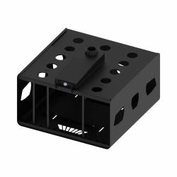 Unicol PGW custodia per proiettore Acciaio Nero (GUARDBOX ANTI-THEFT ENCLOSURE - 60W X 55H X 25D)