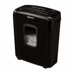 Fellowes Powershred 6M distruggi documenti Taglio a frammenti Nero (Powershred 6M Paper Shredder - Micro-Cut Shredding Black - Warranty: 12M)