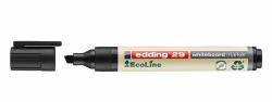 Edding 29 evidenziatore 1 pz Punta smussata Nero (e-29 Ecoline Whiteboard Marker A5 Black [10])