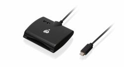 iogear GSR205 lettore di card readers Interno Nero USB 3.0 (USB-C CAC Card Reader - [TAA compliant] - Warranty: 36M)