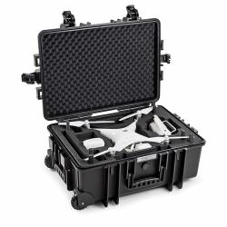 B&W Cases 6700/B/DJI4P custodia per drone con telecamera Custodia rigida Nero (B&W International type 6700 Storage Case [Case] for Drone, Accessories, Monitor, Remote Control, Battery)