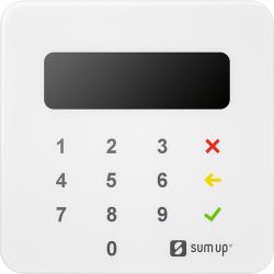 SumUp Air smart card reader Indoor/outdoor Bluetooth White (CARD READER AIR FOR DE - NFC BLUETOOTH RECHARG BAT)
