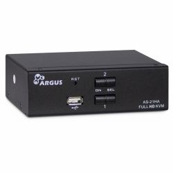 Inter-Tech AS-21HA HDMI switch per keyboard-video-mouse [kvm] Nero 