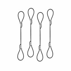 Lindy Cable Adapter Tethers - Pack of 4 (CABLE ADAPTER TETHERS-PACK OF 4 - .)
