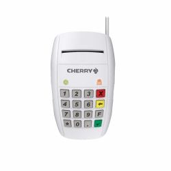 CHERRY ST-2100 Lettore di controllo degli accessi intelligente Bianco (CHERRY Smartcard Terminal ST-2100 white USB Contact Smart Card Terminal)