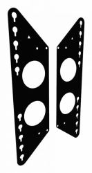 Balance Box 481A117 accessorio per il montaggio del televisore (e-Box ADAPTER SET 481A117)