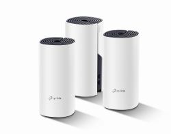 TP-Link AC1200 + AV1000 Whole Home Hybrid Mesh Wi-Fi System, 3-Pack (TP-Link Deco P9 - Wi-Fi system - [3 routers] - up to 6,000 sq.ft 1GbE - Wi-Fi 5 - Dual Band)