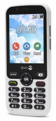 Doro 7010 7,11 cm [2.8"] 112 g Bianco Telefono cellulare basico (DORO 7010 WHITE)