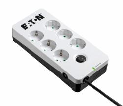 Eaton PB6D protezione da sovraccarico Nero, Bianco 6 presa[e] AC 220 - 250 V 1,5 m (Eaton Protection Box 6 DIN - strÃ¸mstÃ¸d)