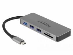 DeLOCK 87743 replicatore di porte e docking station per laptop USB 3.2 Gen 1 [3.1 Gen 1] Type-C G...
