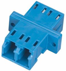 Black Box FOT123 adattatore di fibra ottica LC 1 pz Blu (FO ADAP LC-LC PHBR SLEEVE MM - DUPLEX PLASTIC FOT123, LC, - Blue, Multi-mode, 1 pc[s] - Warranty: 1188M)