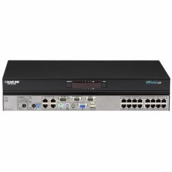 Black Box ServSwitch CX switch per keyboard-video-mouse [kvm] Montaggio rack Nero 