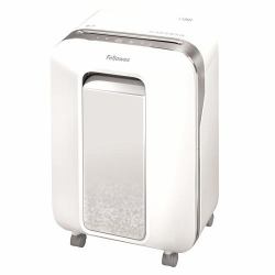 Fellowes LX Series LX201 distruggi documenti Taglio a frammenti 23 cm Argento, Bianco (Powershred LX201 White Shredder [Micro Cut] 230v UK)