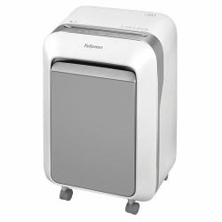 Fellowes LX Series Powershred LX21 distruggi documenti Taglio a frammenti Grigio, Bianco (Powershred LX211 White Shredder [Micro Cut] 230v EU/UK)
