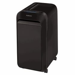 Fellowes LX Series 5050401 distruggi documenti Taglio a frammenti 65 dB Nero (Powershred LX221 Black Shredder [Micro Cut] 230V EU/UK)