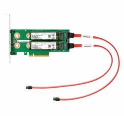 HPE 878783-K21 (HPE Universal SATA HHHL M.2 Kit - Adattatore interfaccia - M.2 - M.2 Card - PCIe - per Apollo 4200 Gen10)